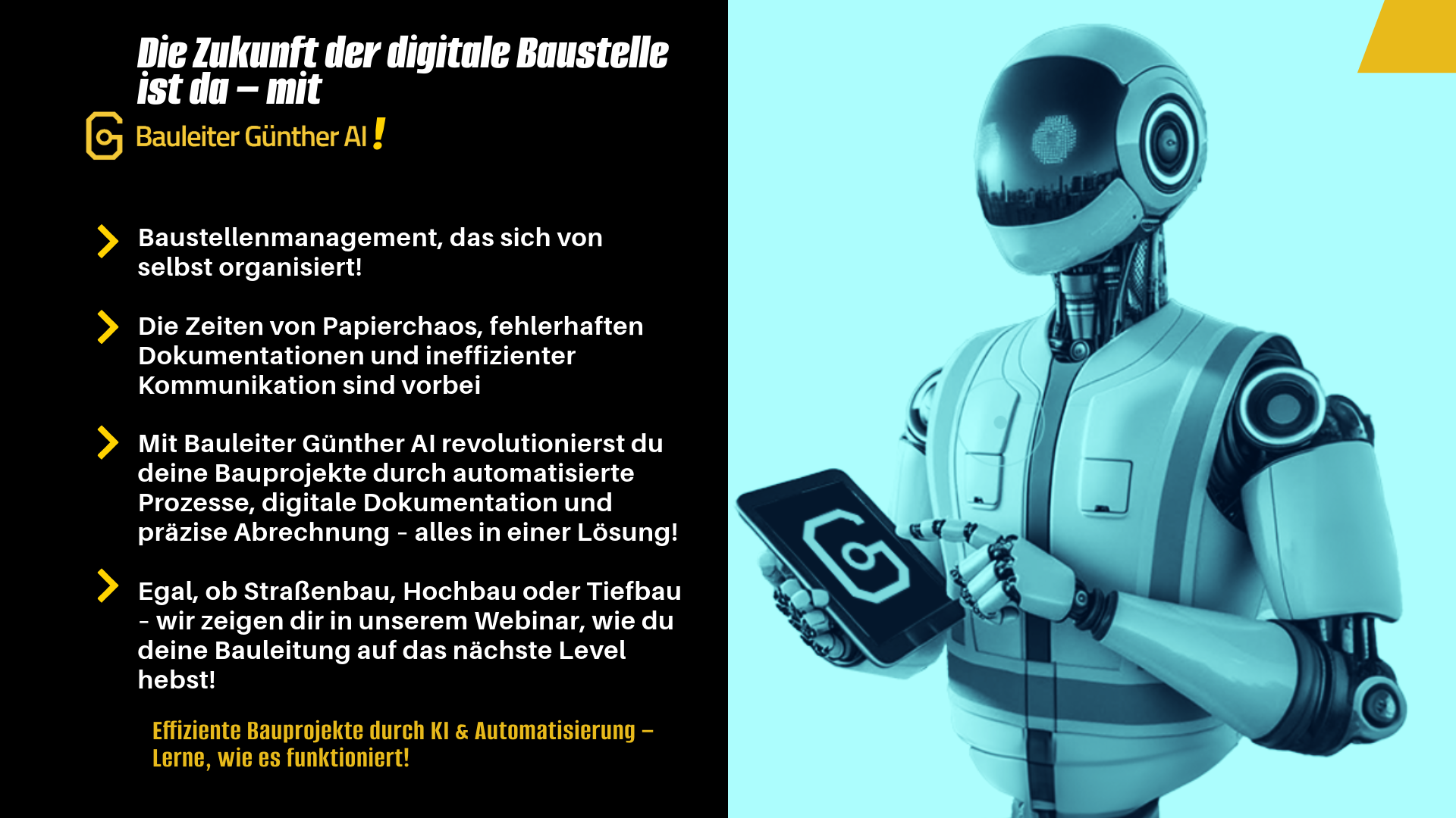 Die zukunft digitalen Baustelle Die zukunft digitalen Baustelle